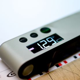 Druckerei Detailaufnahme unseres Messgerätes